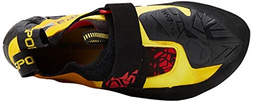 Mens Skwama Rock Climbing Shoes La Sportiva UK Black Yellow