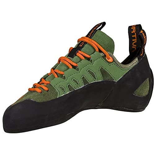 Mens Tarantulace Rock Climbing Shoe Olive Tiger La Sportiva UK