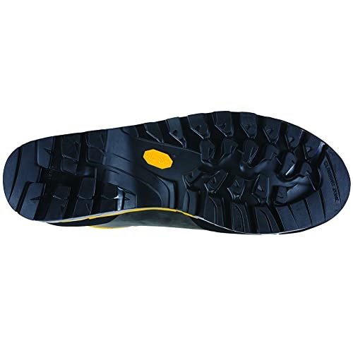 Mens Trango Tech Leather Gtx Mountaineering La Sportiva UK Black Yellow