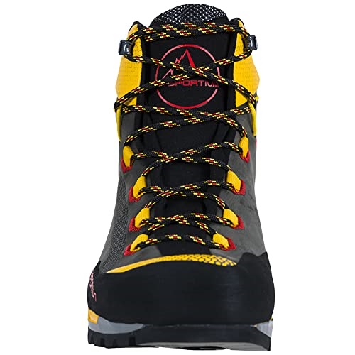 Mens Trango Tech Leather Gtx Mountaineering La Sportiva UK Black Yellow
