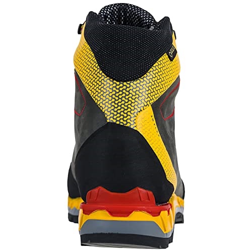 Mens Trango Tech Leather Gtx Mountaineering La Sportiva UK Black Yellow