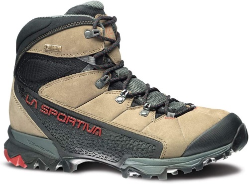 Nucleo High Gtx Hiking Shoe Taupe Brick La Sportiva UK