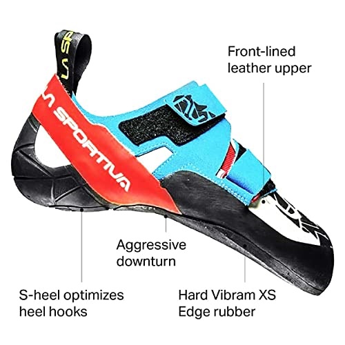 Otaki Climbing Shoe Blue Flame La Sportiva UK Blue Flame