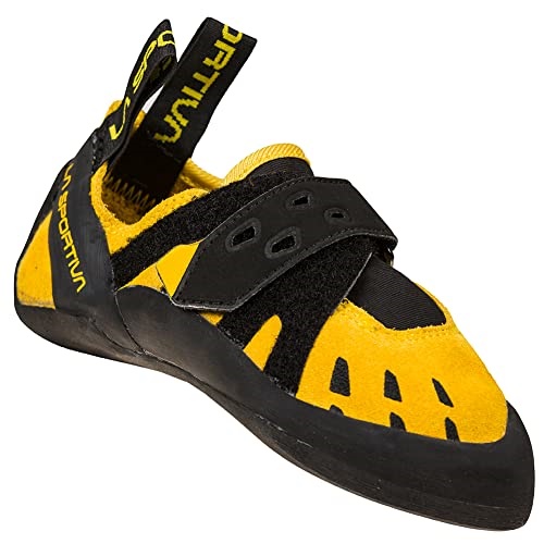 Tarantula Jr. Rock Climbing Shoes La Sportiva UK Yellow Black