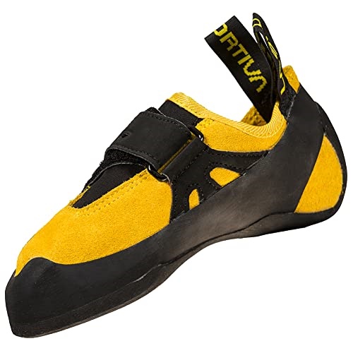 Tarantula Jr. Rock Climbing Shoes La Sportiva UK Yellow Black