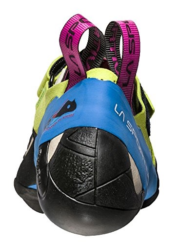 Women Climbing Shoes La Sportiva UK Apple Green Cobalt Blue