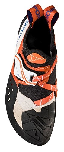 Womens Solution Rock Climbing Shoes White Lily Orange La Sportiva UK