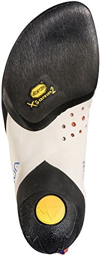 Womens Solution Rock Climbing Shoes White Lily Orange La Sportiva UK