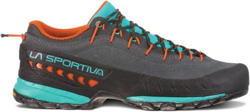 Womens Tx4 Approach Hiking Shoes Carbon Aqua La Sportiva UK