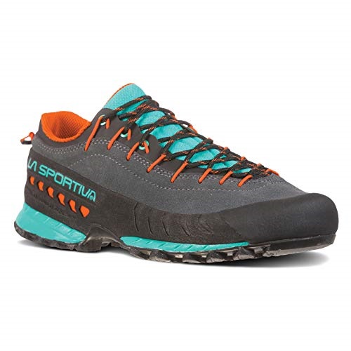 Womens Tx4 Approach Hiking Shoes Carbon Aqua La Sportiva UK
