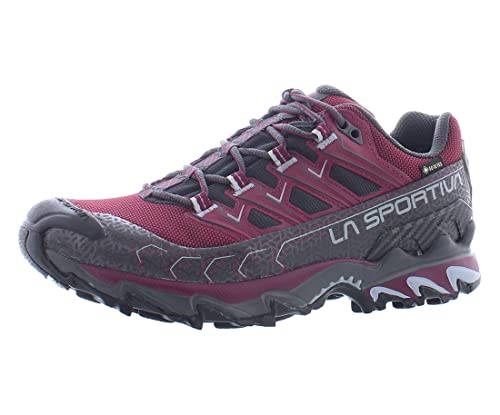 Womens Ultra Raptor Ii Trail Running Shoes Red Plum Carbon La Sportiva UK