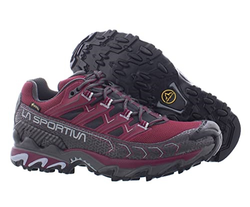 Womens Ultra Raptor Ii Trail Running Shoes Red Plum Carbon La Sportiva UK