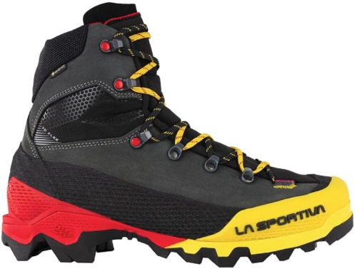 La Sportiva UK Black Yellow Aequilibrium Lt Gtx Mountaineering Boots