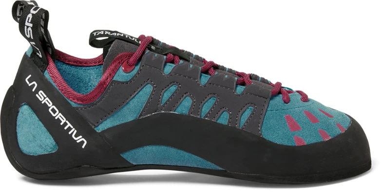 Tarantulace Climbing Shoes La Sportiva UK Topaz Red Plum