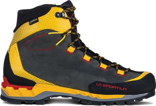 Trango Tech Leather Gtx Mountaineering Boots La Sportiva UK Black Yellow