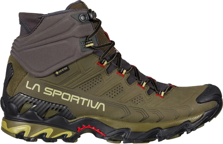 Ultra Raptor Ii Mid Leather Gtx Hiking Boots Ivy Trango Red La Sportiva UK