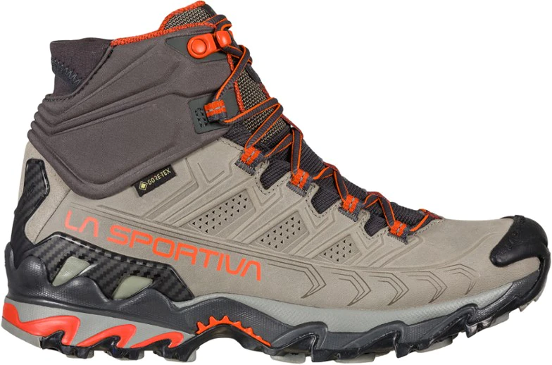 Ultra Raptor Ii Mid Leather Gtx Hiking Boots Moon Paprika La Sportiva UK