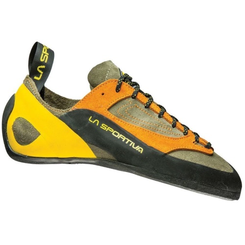Finale Mens Climbing Shoe La Sportiva UK Brown Orange