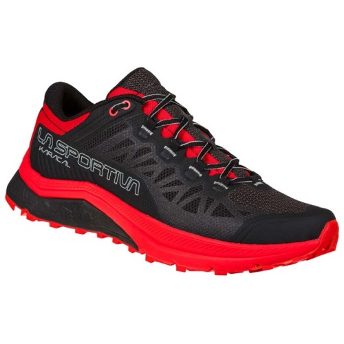 Karacal Mens Trail Running Shoe Black Goji La Sportiva UK