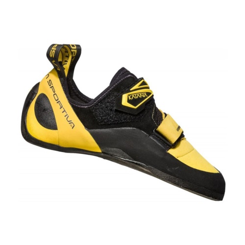 Katana Velcro Mens Climbing Shoe Yellow Black La Sportiva UK