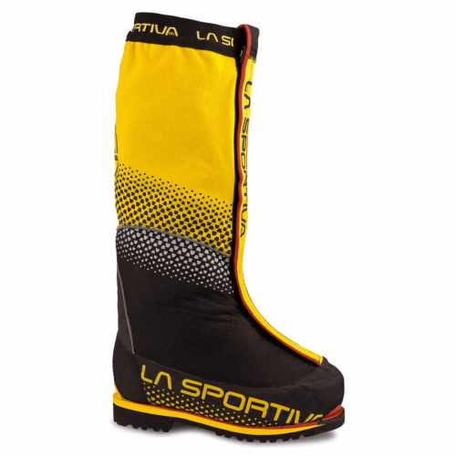 La Sportiva UK Black Yellow Olympus Mons Evo Mens Mountaineering Boot