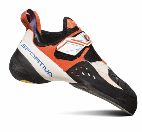 La Sportiva UK White Lily Orange Solution Womens Climbing Shoe