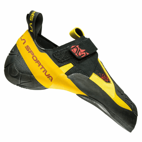 Skwama Climbing Shoe Black Yellow La Sportiva UK