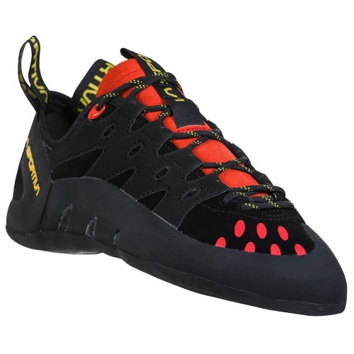 Tarantulace Mens Climbing Shoe La Sportiva UK Black Poppy