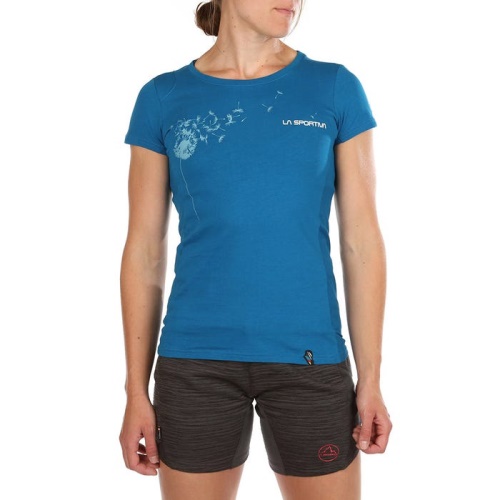 Windy Womens T-Shirt Neptune Pacific Blue La Sportiva UK