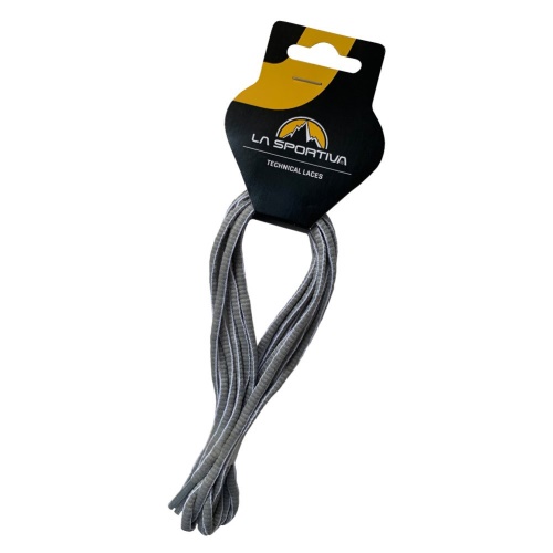 La Sportiva UK White Mid Grey Shoelaces