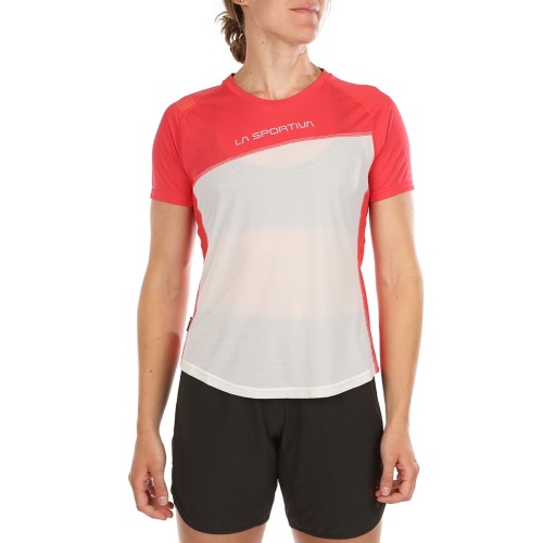 Cat-Shirt W La Sportiva UK White Hibiscus