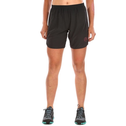 Zen Short W La Sportiva UK Black Hibiscus