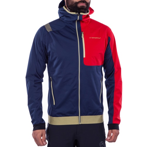 La Sportiva UK Night Blue Tango Red Macnas Hoody M