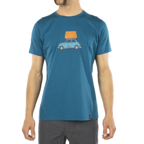La Sportiva UK Space Blue Cinquecen T-Shirt