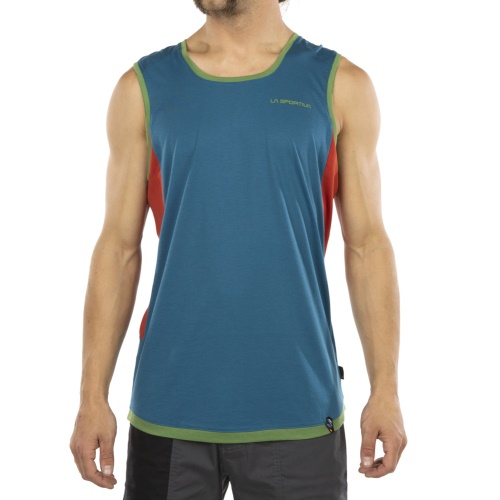 Crimp Tank M La Sportiva UK Space Blue Saffron