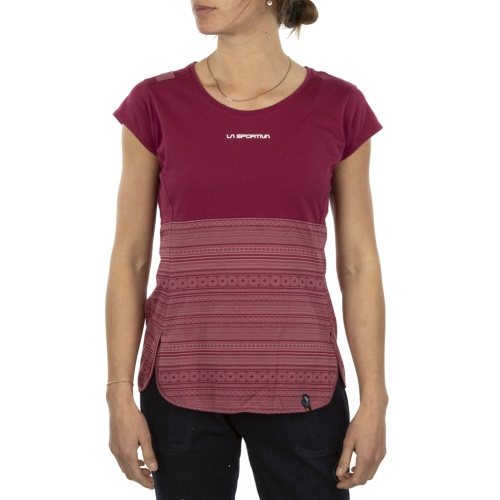 Lidra T-Shirt W La Sportiva UK Red Plum
