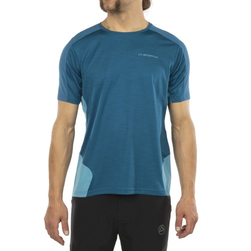 La Sportiva UK Space Blue Topaz Compass T-Shirt M