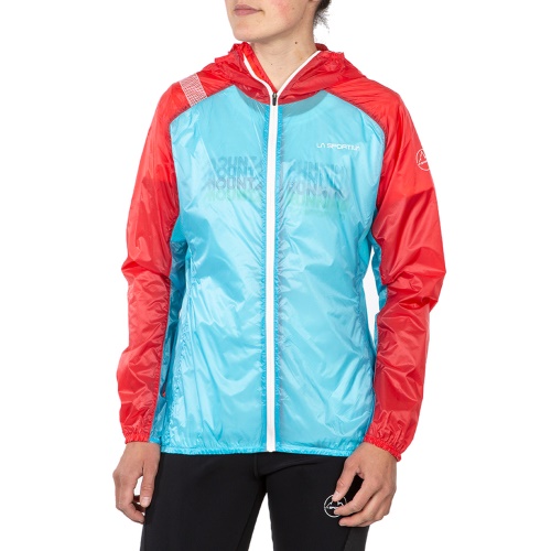 Briza Windbreaker Jkt W La Sportiva UK Malibu Blue Hibiscus
