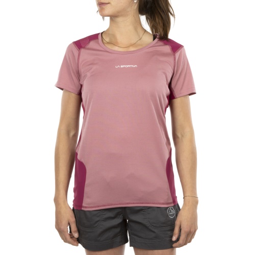La Sportiva UK Blush Red Plum Compass T-Shirt W