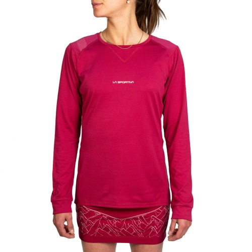 La Sportiva UK Red Plum Beyond Long Sleeve W