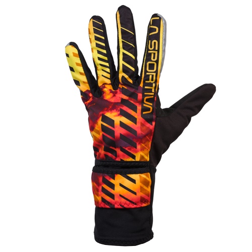 Winter Running Gloves Evo M La Sportiva UK Black Yellow